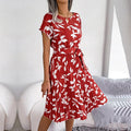 Vestido Feminino Floral - Verão 2024 - Outlet do Cazé
