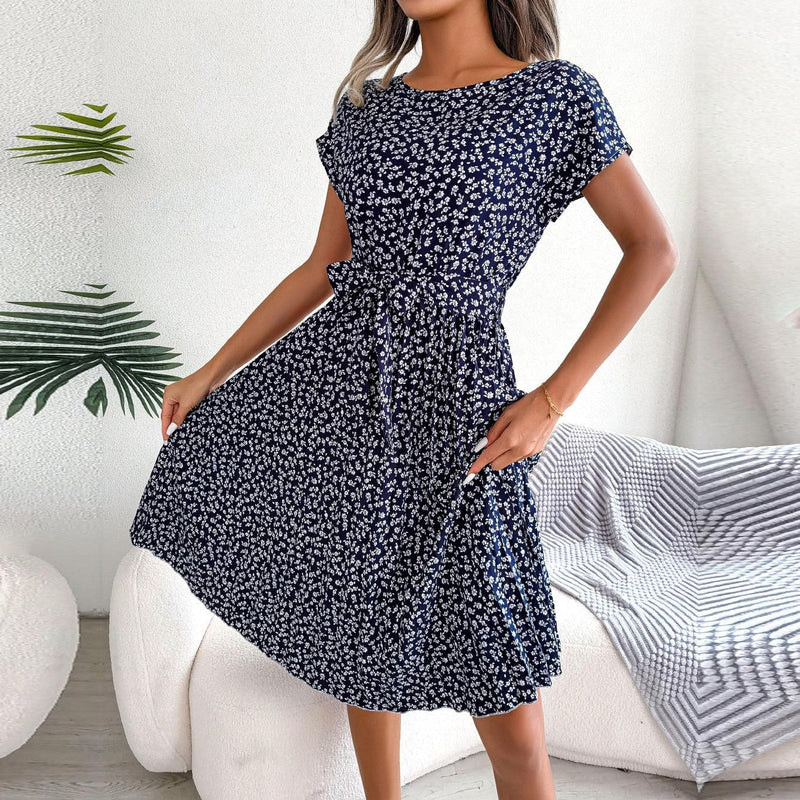 Vestido Feminino Floral - Verão 2024 - Outlet do Cazé