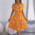 Vestido Feminino Floral - Verão 2024 - Outlet do Cazé